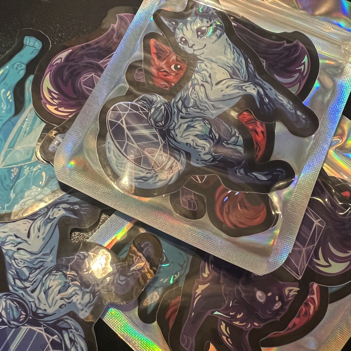 Sticker Pack - Gem Cats