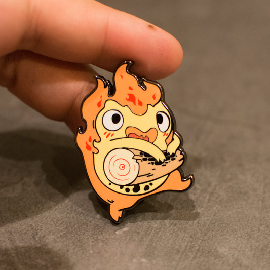 Heart Ember Enamel Pin