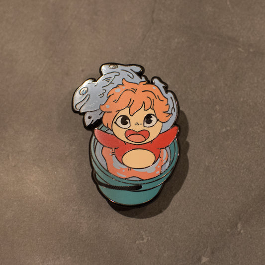 Daughter of the Sea Enamel Pin