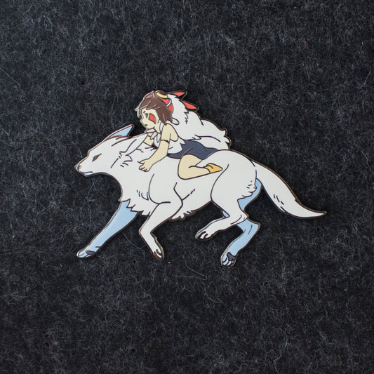Daughter of Wolves Enamel Pin