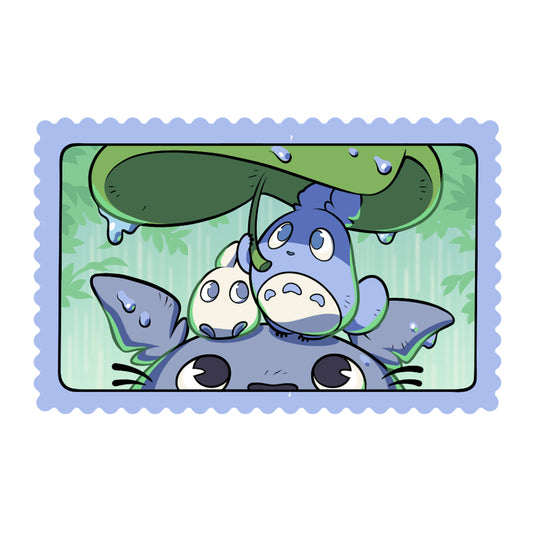 Clear Vinyl My Neighbor Sticker