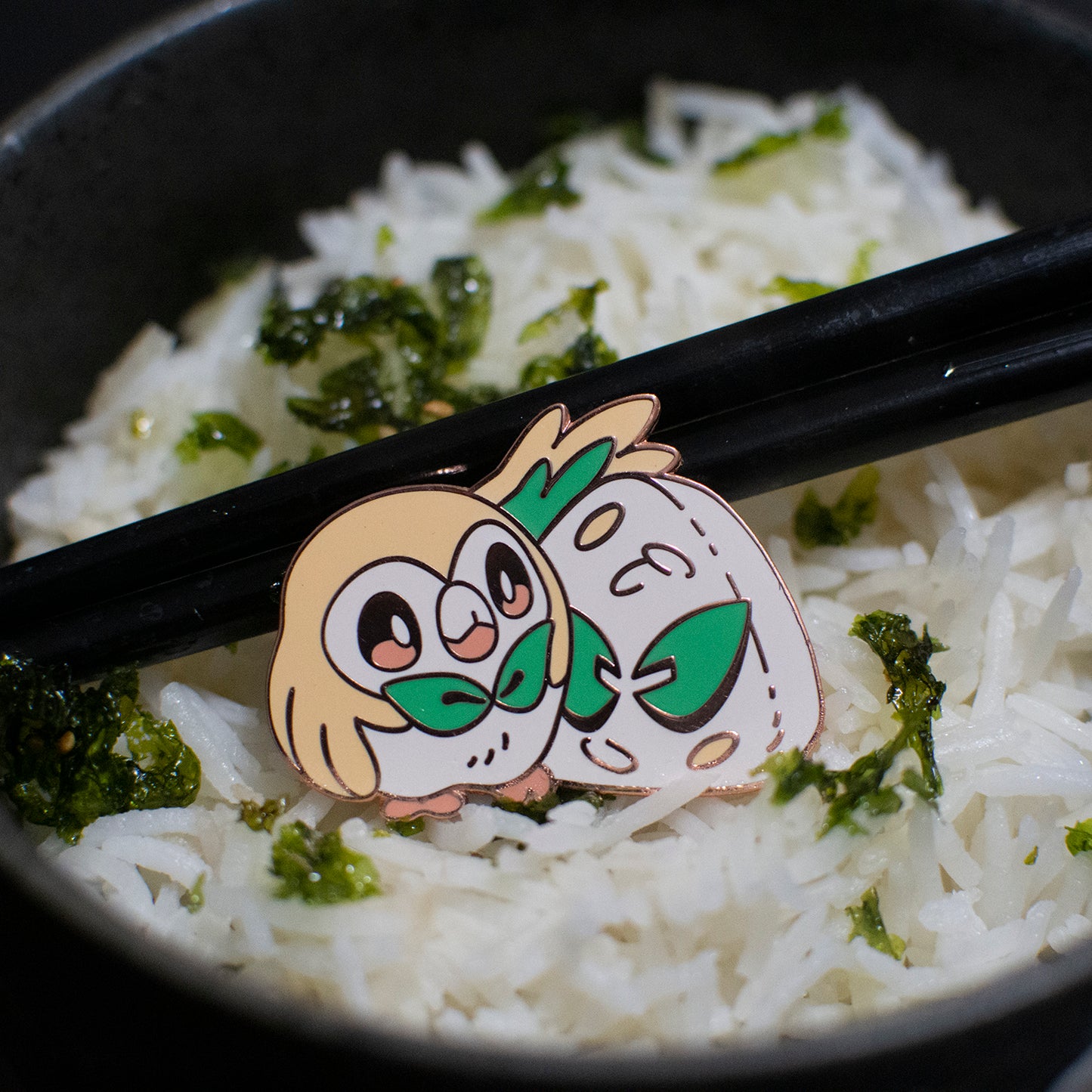 #722 Riceball Pin