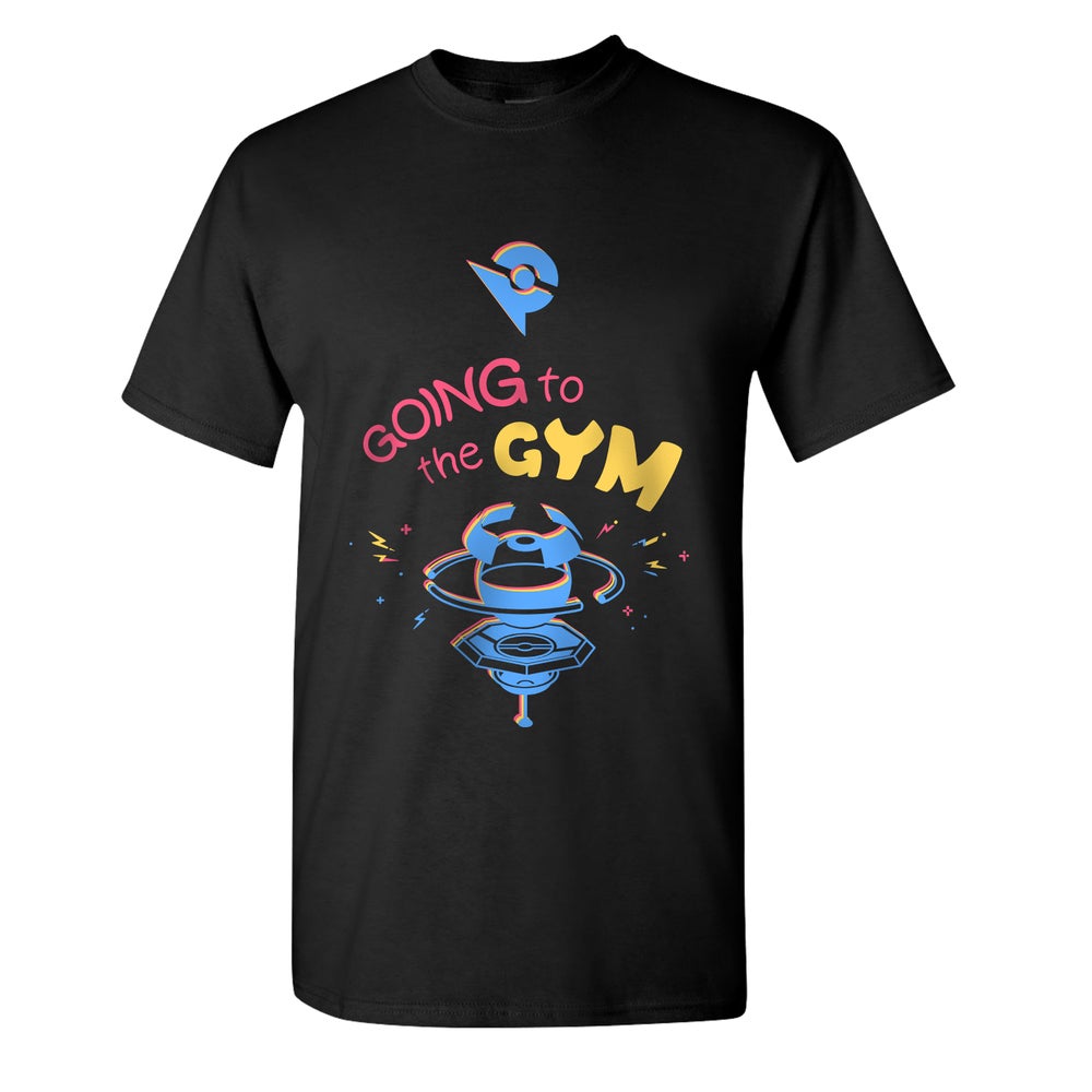Going to the Gym (V/Crew Black Shirt)