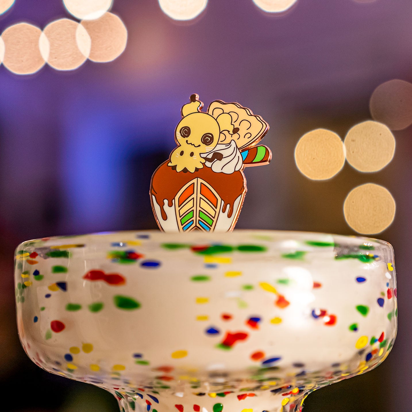 #778 Rainbow Cake Pin