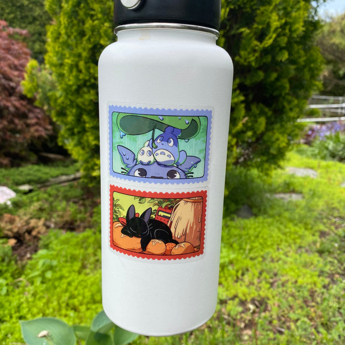 Clear Vinyl Witch Familiar Sticker