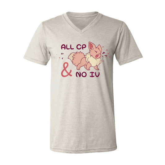 All CP, No IV (V/Crew Oatmeal Shirt)