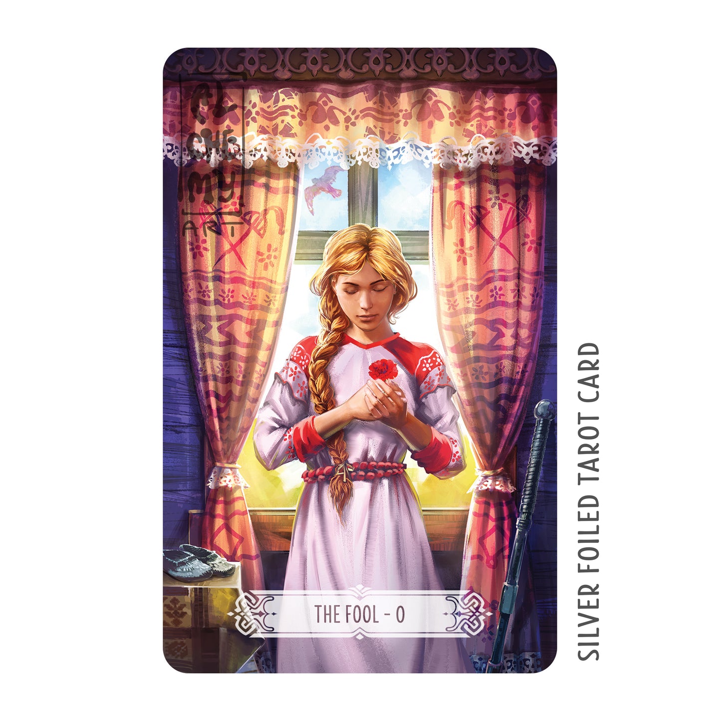 Tarot Card [The Fool 0 - Finist the Falcon]