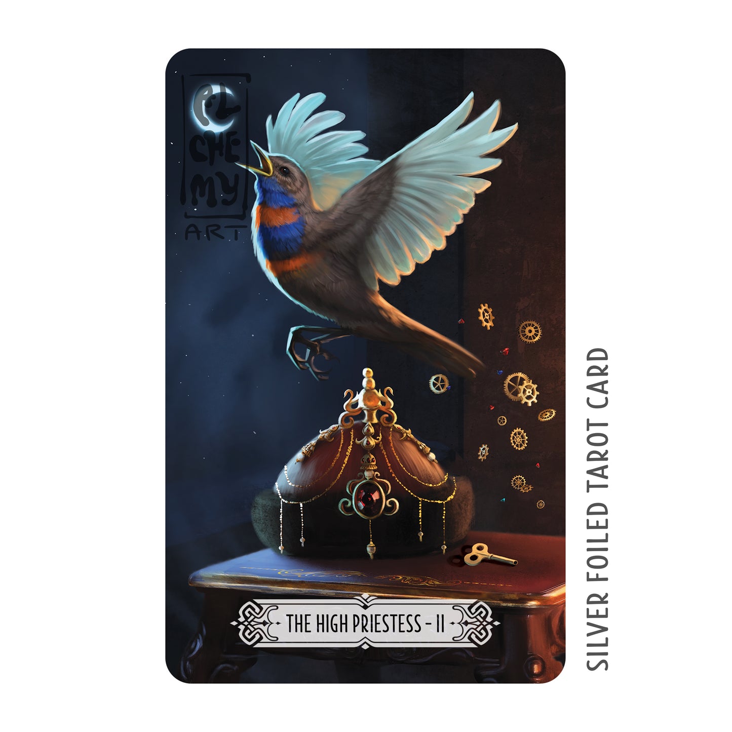 Tarot Card [The High Priestess II - Nightingale]