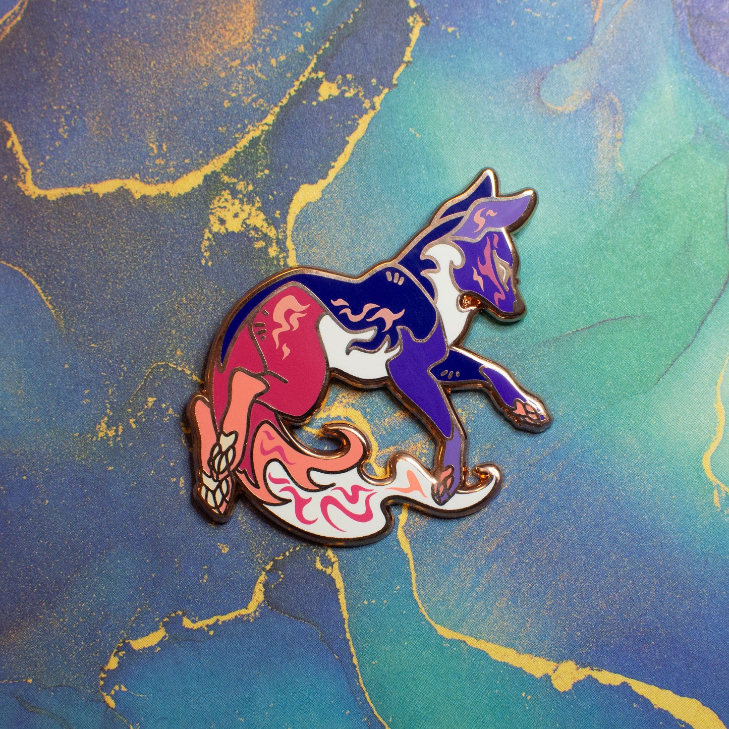 [Milky Way Collection] Dying Sun Enamel Pin