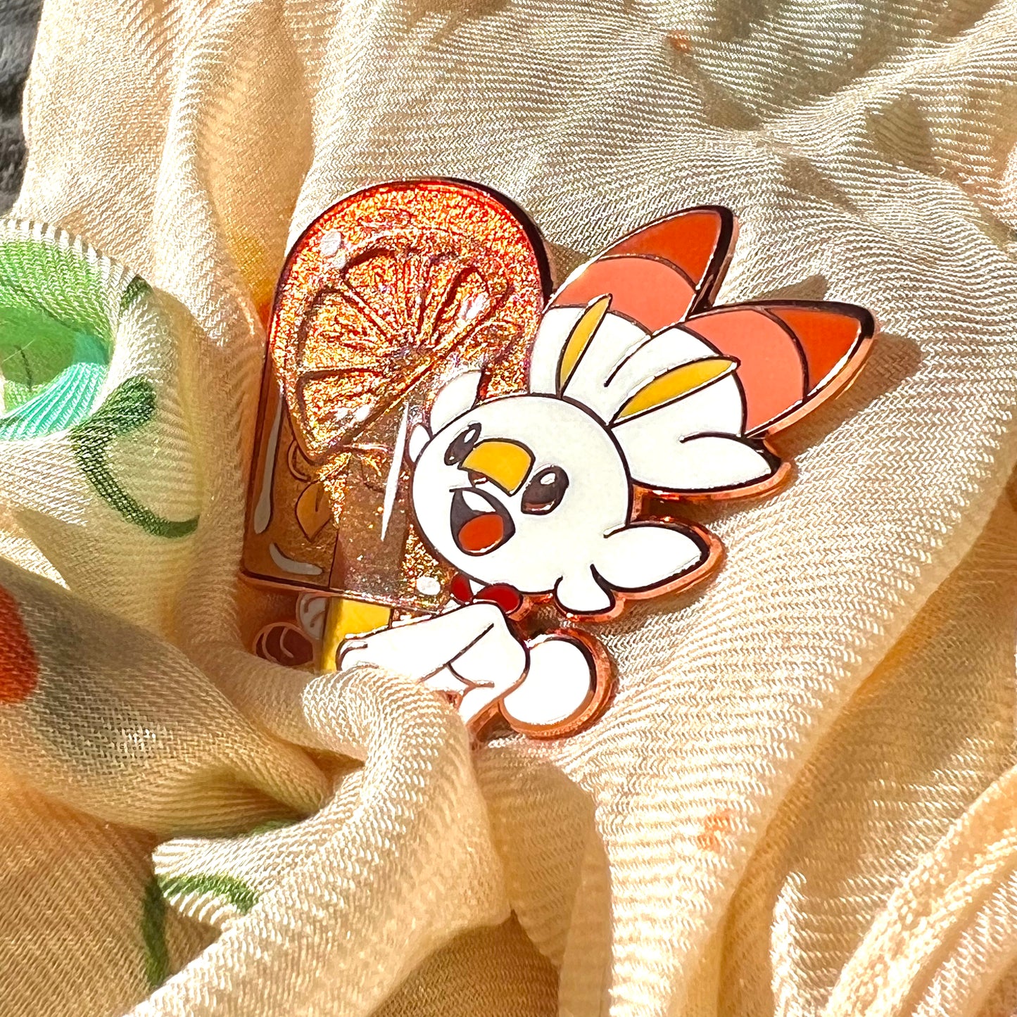 #813 Citrus Blast Enamel Pin