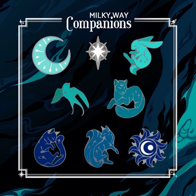 [Milky Way Companions] Dusk - Filler Pin - Moon