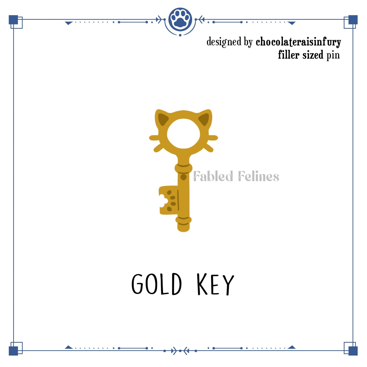 [Purrtagonists] Key - Gold