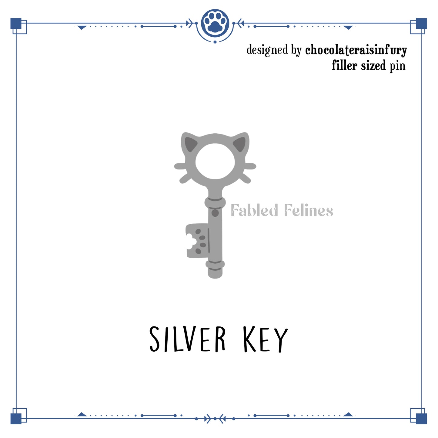 [Purrtagonists] Key - Silver