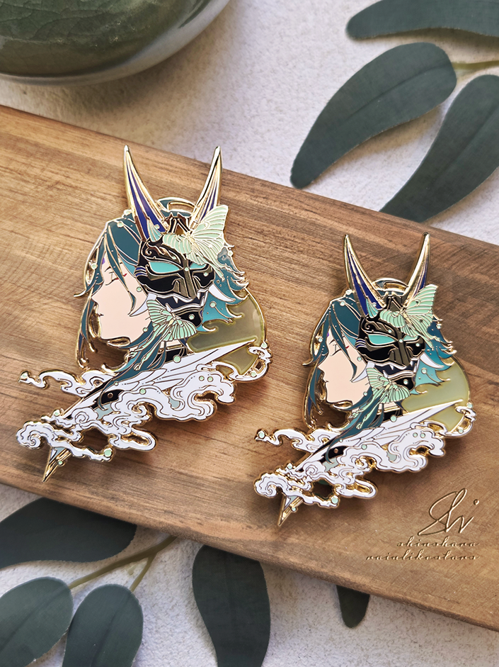 [INHAND] Genshin Impact: Kanzashi Series ~ Xiao [Batch 2]