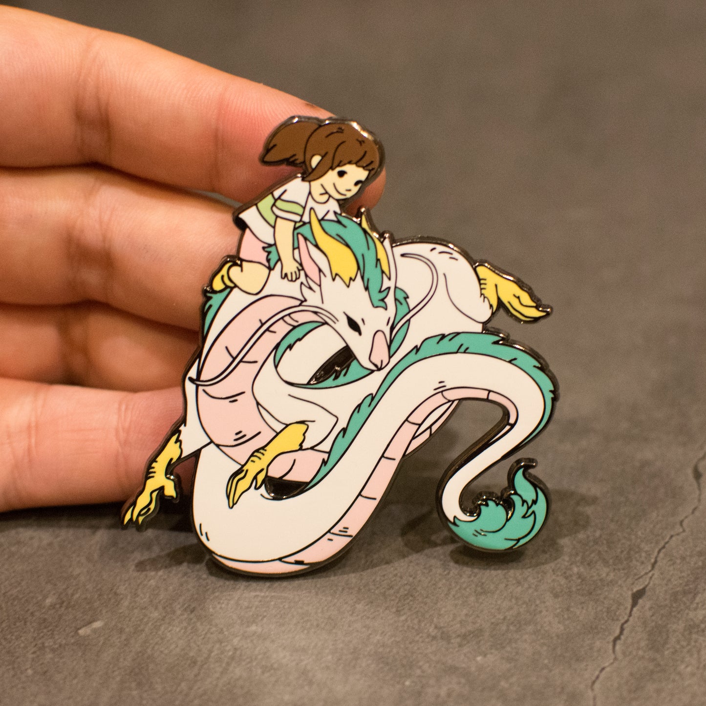 River Spirit Enamel Pin