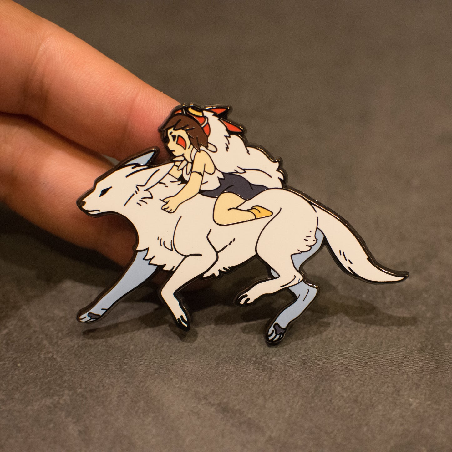 Daughter of Wolves Enamel Pin