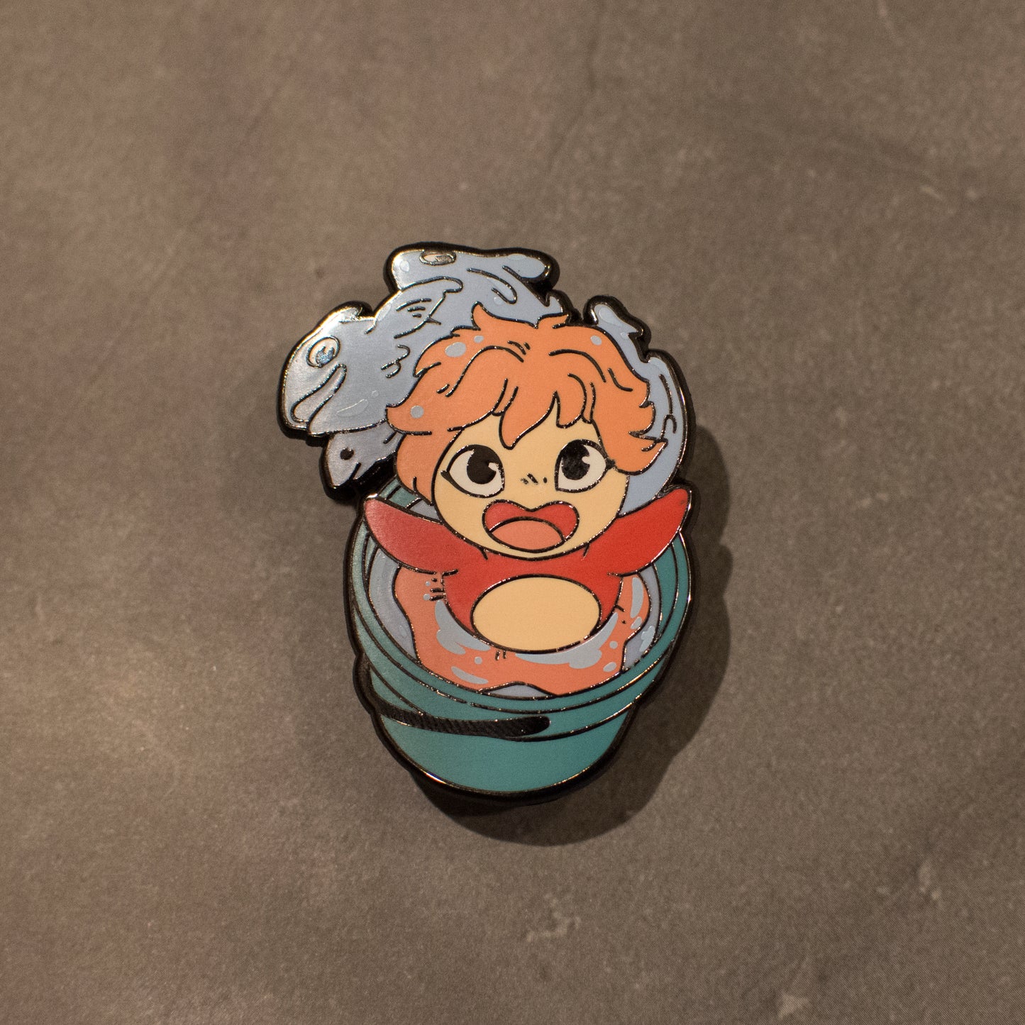 Daughter of the Sea Enamel Pin