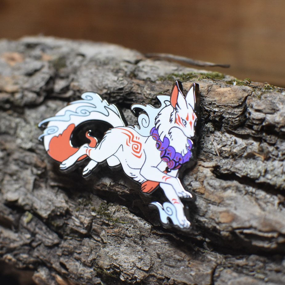 [Mythology] Dark Night Kinko & Ginko Pins [LE]