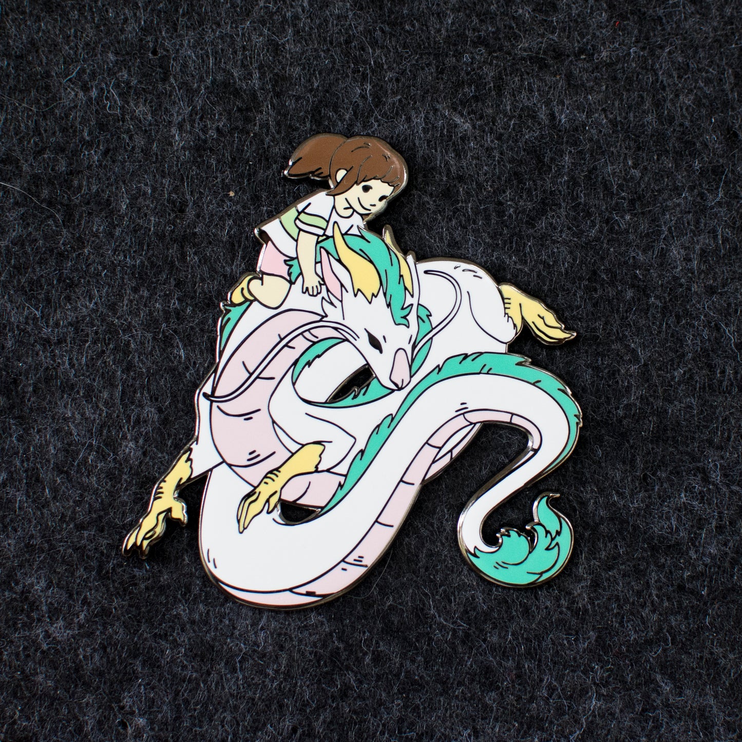 River Spirit Enamel Pin