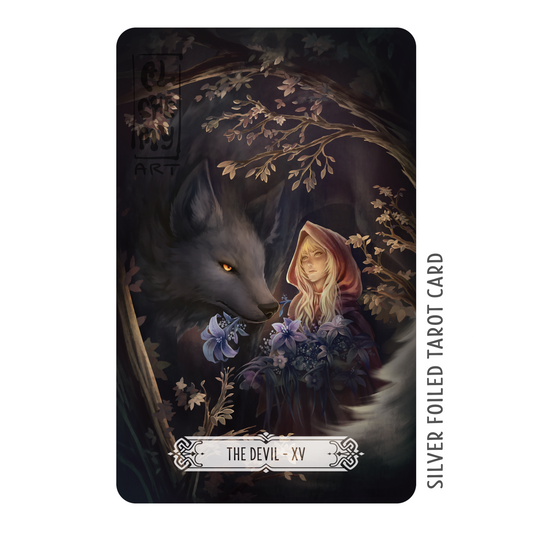 Tarot Card [Devil XV - Red Riding Hood]