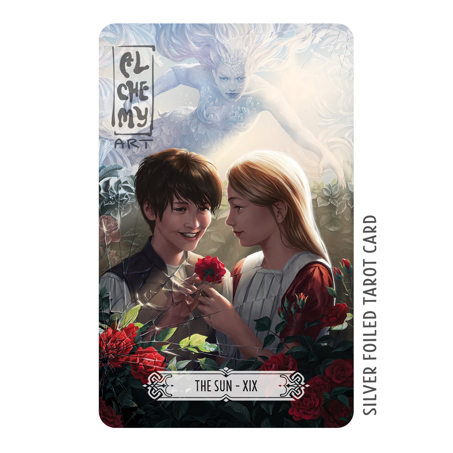 Tarot Card [The Sun XIX - Snow Queen]