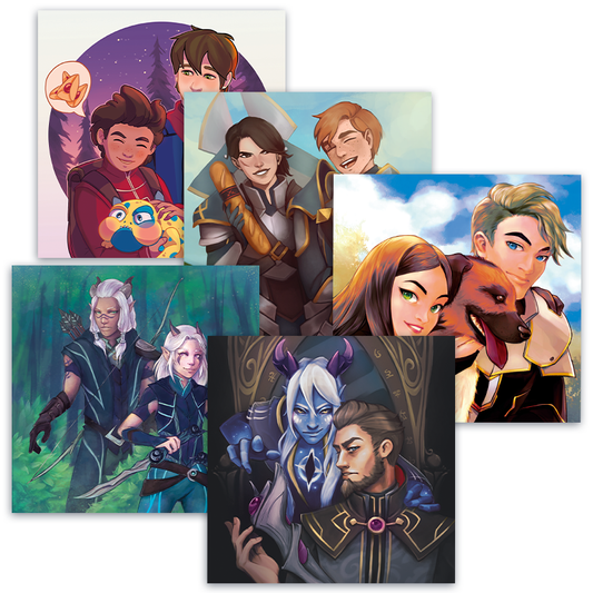 [Limited] The Dragon Prince - Postcards