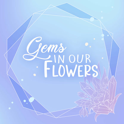[Gems in our Flowers] Cosmos - October Birthflower [Preorder]