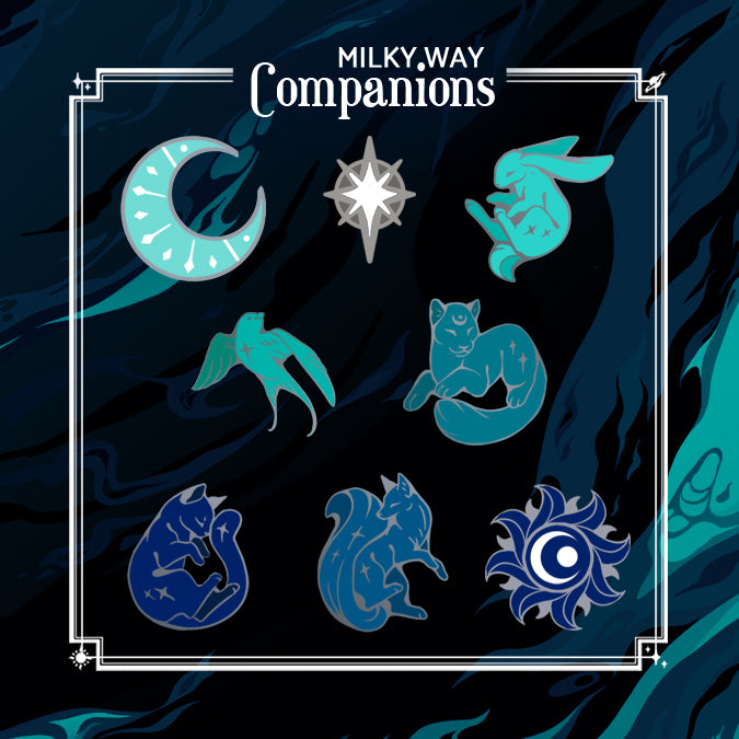 [Milky Way Companions] Dusk - Filler Pins - Preorder