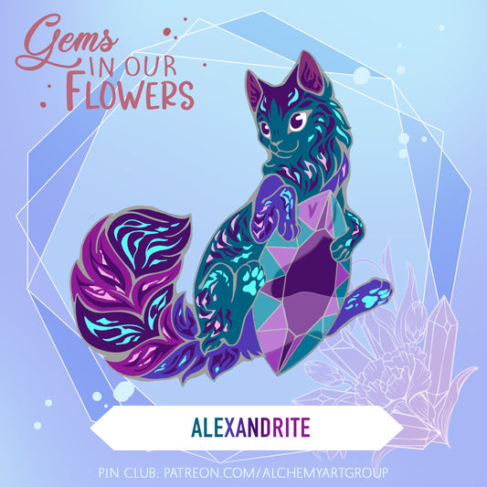 [Gems in our Flowers] Alexandrite - June Birthstone