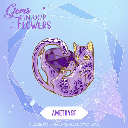 [Gems in our Flowers] Amethyst - February Birthstone