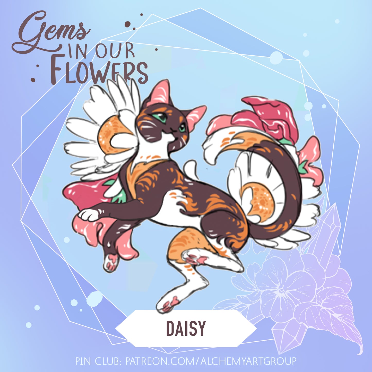 [Gems in our Flowers] Daisy - April Flower