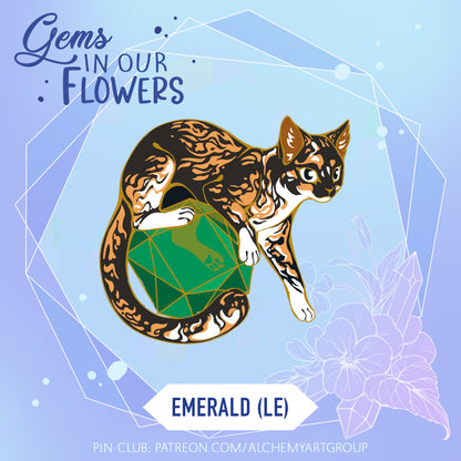[Gems in our Flowers] Emerald - LE Variant - May Birthstone