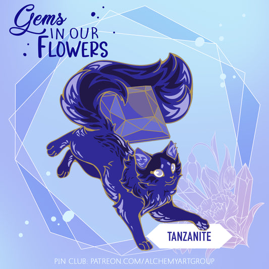 [Gems in our Flowers] Tanzanite - December Birthstone [Preorder]