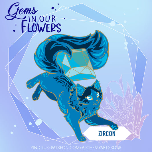 [Gems in our Flowers] Zircon - December Birthstone [Preorder]