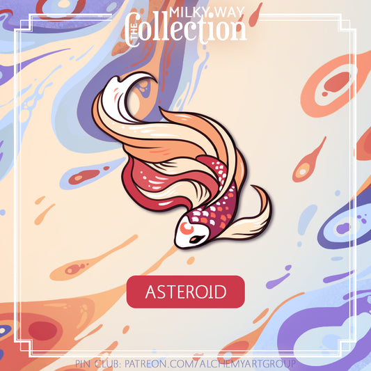 [Milky Way Collection] Asteroid Enamel Pin