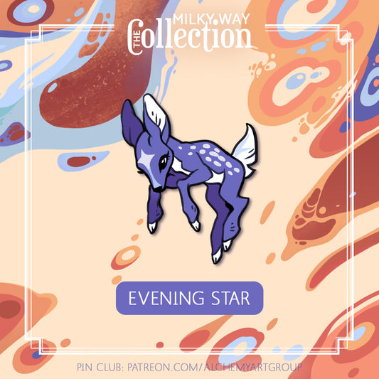 [Milky Way Collection] Evening Star Venus Enamel Pin