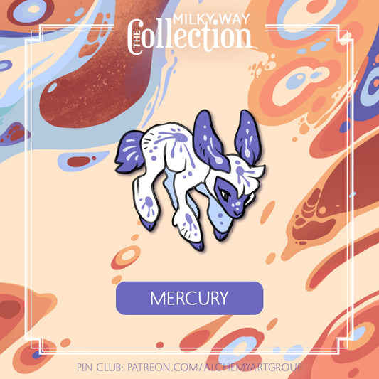 [Milky Way Collection] Mercury Enamel Pin