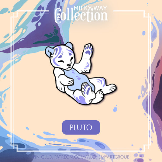 [Milky Way Collection] Pluto Enamel Pin