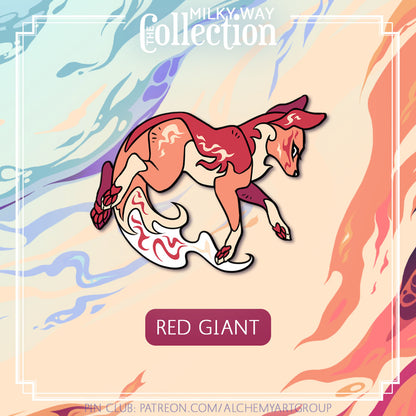 [Milky Way Collection] Red Giant Enamel Pin
