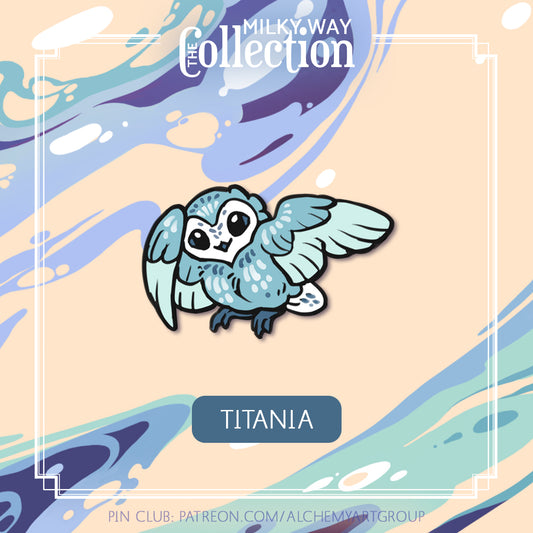 [Milky Way Collection] Titania Enamel Pin