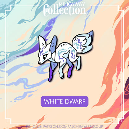 [Milky Way Collection] White Dwarf Enamel Pin