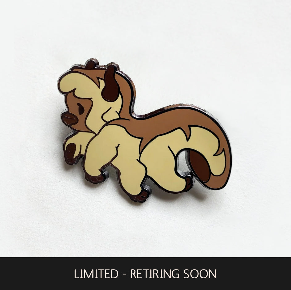 [ATLA] Running Air Bison Pin [RETIRED] – Alchemy Art