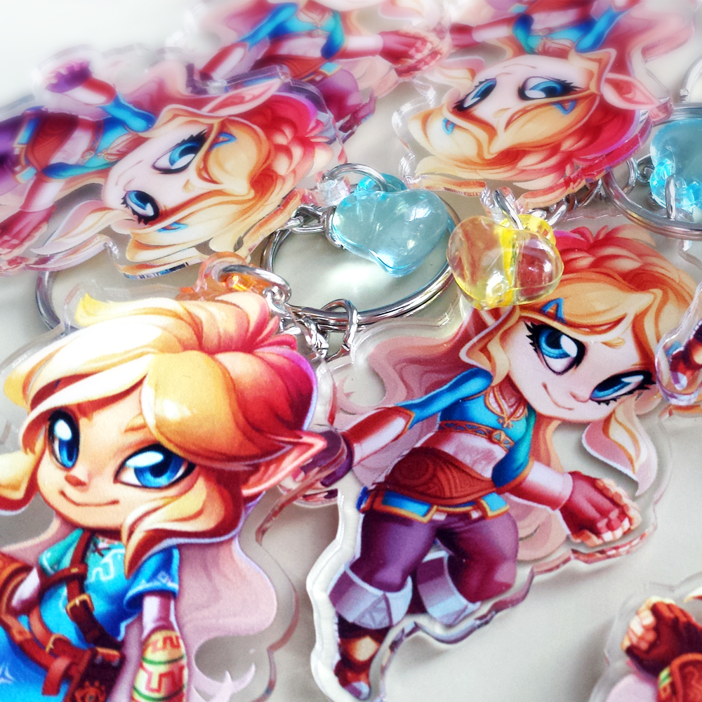[Con Only] Link & Zelda Charm